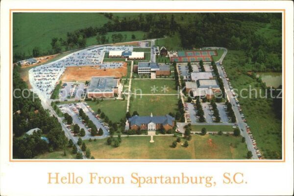 Spartanburg Fliegeraufnahme University of South Car