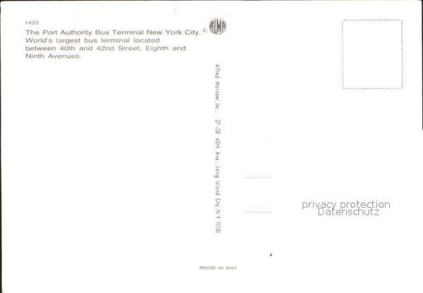 New York City Bus Terminal – Bild 2