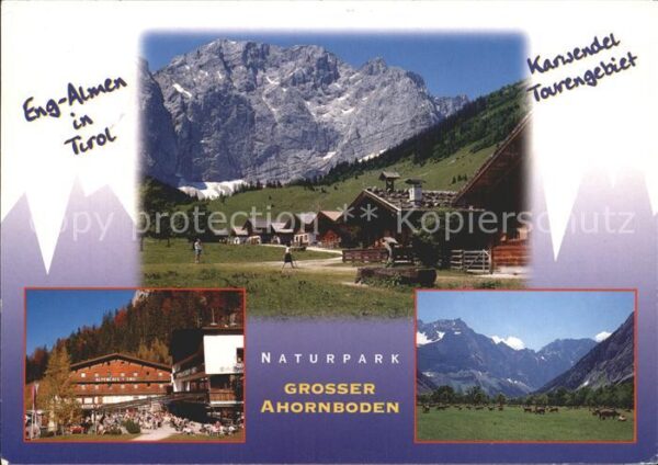 Achenkirch Karwendel Eng-Almen Naturpark Grosser-A