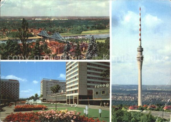 Dresden Funkturm Prager-Strasse