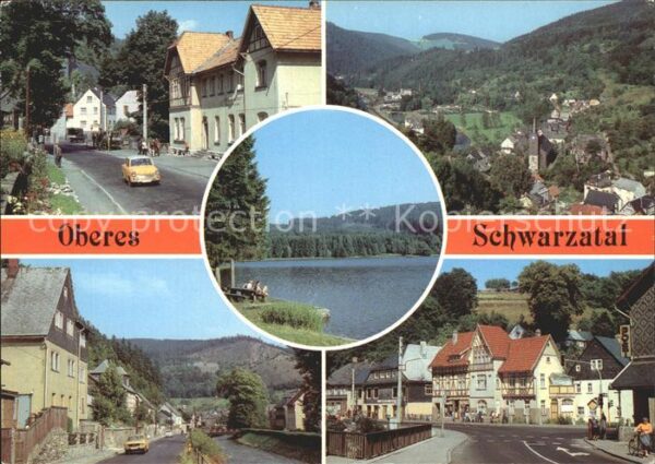 Schwarzatal Mellenbach Glasbach Talsperre Scheibe A