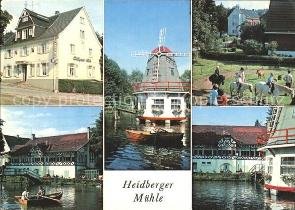 Heidberger Muehle Pferde Mühle