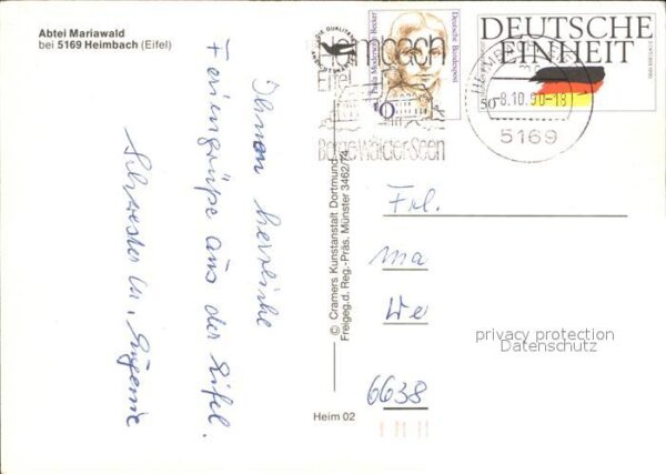 Heimbach Eifel Fliegeraufnahme Abtei Mariawald – Bild 2
