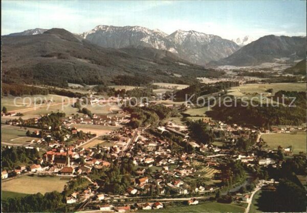 Siegsdorf Oberbayern mit Rauschberg Sonntagshorn Loferer-Ste