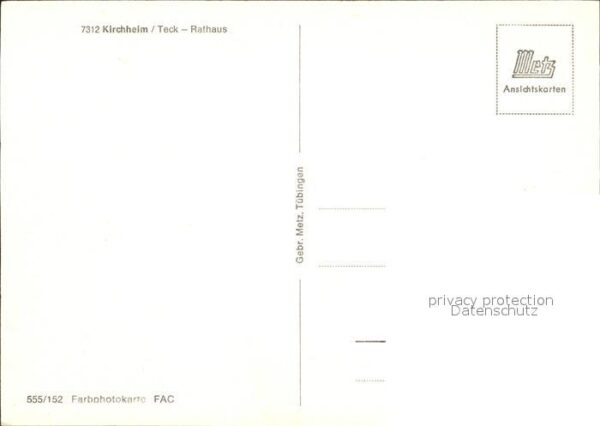 Kirchheim Teck Rathaus Fachwerk – Bild 2