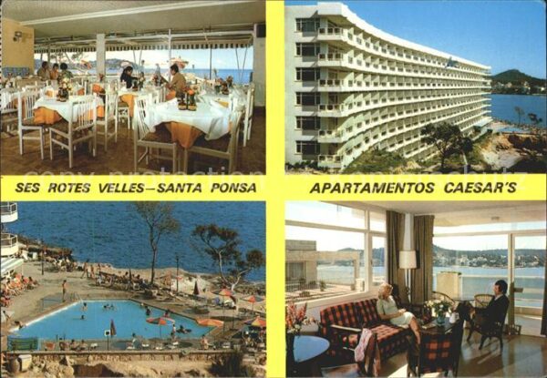 Santa Ponsa Mallorca Islas Baleares Ses Rotes Velles Apartamentos Caesars