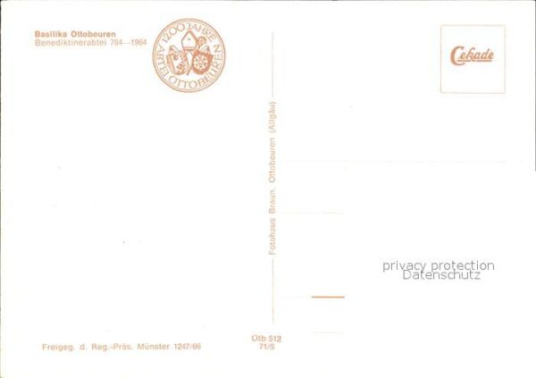 Ottobeuren Fliegeraufnahme Basilika – Bild 2