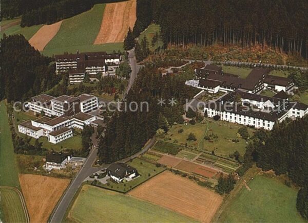 Selbitz Oberfranken Fliegeraufnahme Mutterhaus Gästehaus Pf