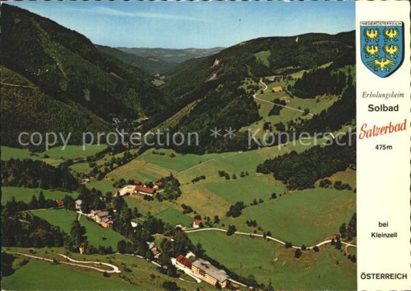 Salzerbad Solbad Fliegeraufnahme bei Kleinzell