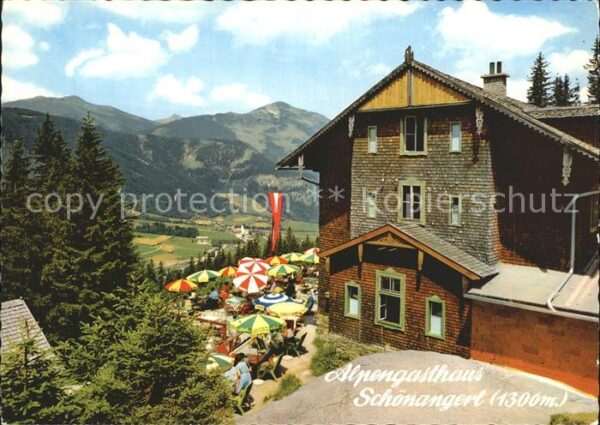 Salzburg Oesterreich Alpengasthof Schönangerl am zweiten Was
