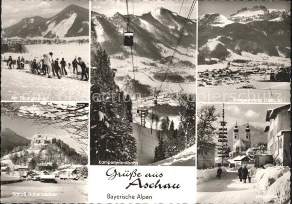 Aschau Chiemgau Kampenwandbahn Schloß-Hohenanschau