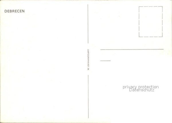 Debrecen Debrezin Lageplan – Bild 2