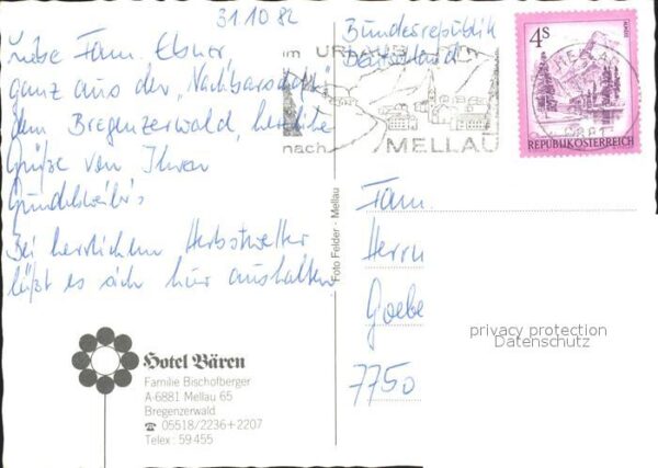 Mellau Vorarlberg Hotel Bären – Bild 2