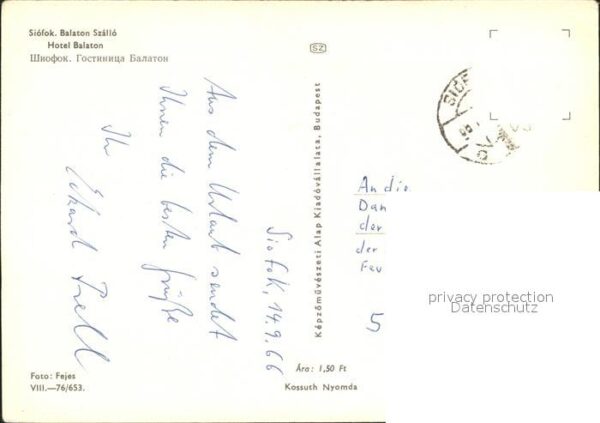 Siofok Hotel Balaton am See – Bild 2