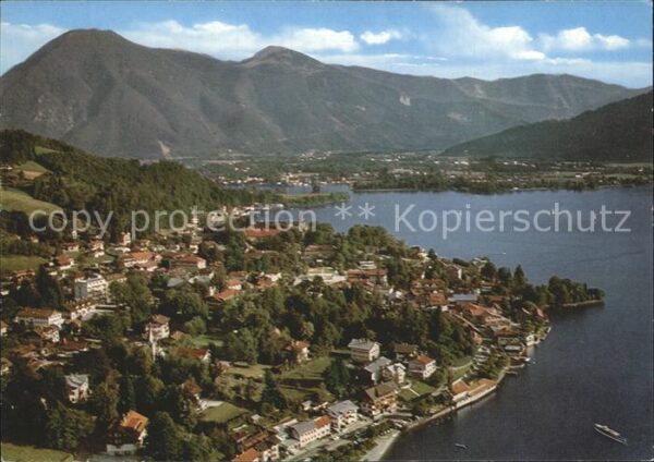 Tegernsee mit Wallberg und Blaubergen Fliegeraufn