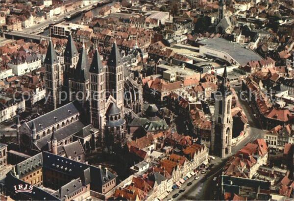 Tournai Hainaut Fliegeraufnahme