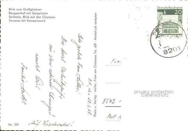 Kampenwand Chiemgau Grossglockner Berggasthof Geigelstein S – Bild 2