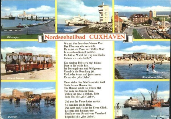 Cuxhaven Nordseebad Fährhafen Strandhaus Döse Alte Liebe