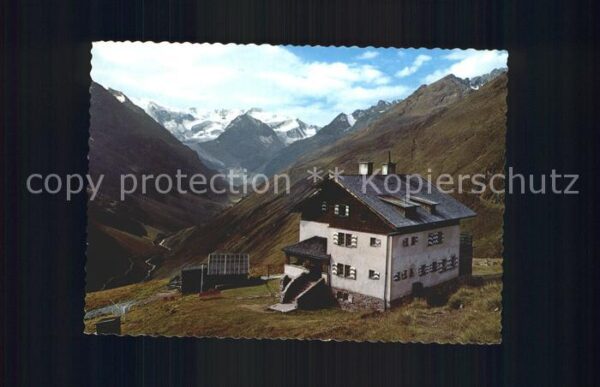 Riffelseehuette Tirol Mandarfenboden Taschachahaus Hochvernag