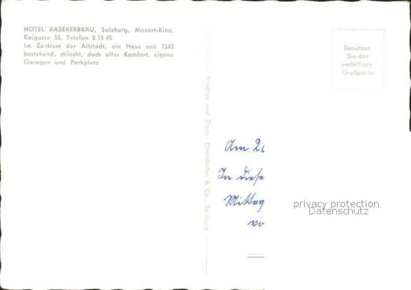 Salzburg Oesterreich Hotel Kasererbräu – Bild 2