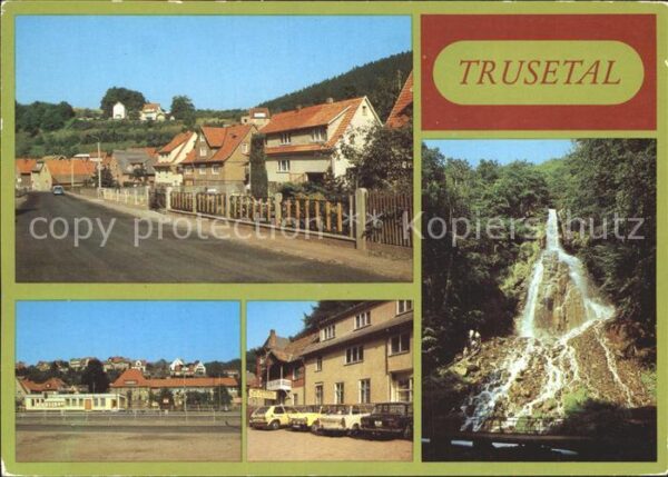 Trusetal Eisensteinstrasse HO-Gaststätte Wasserf
