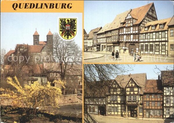 Quedlinburg Burgberg Stiftskirche Schloss Steinweg