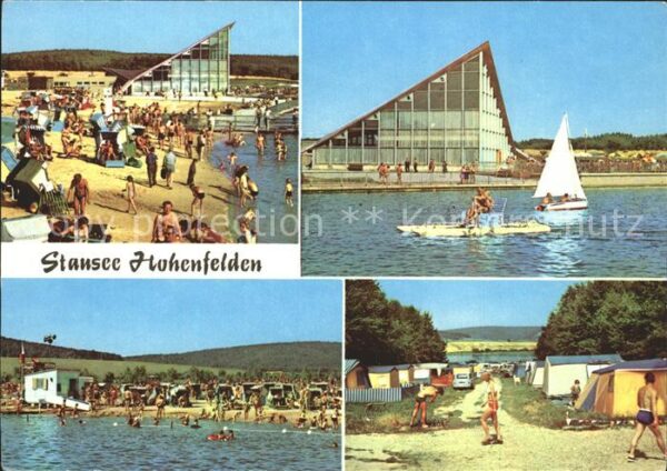 Hohenfelden Segelboot Gebäude Campingplatz