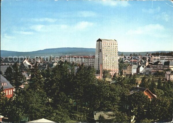 Oberhof Thueringen FDGB Erholungsheim Rennsteig