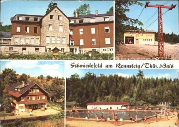 Schmiedefeld Rennsteig Erholungsheim Stutenhaus Liftbaude Eise