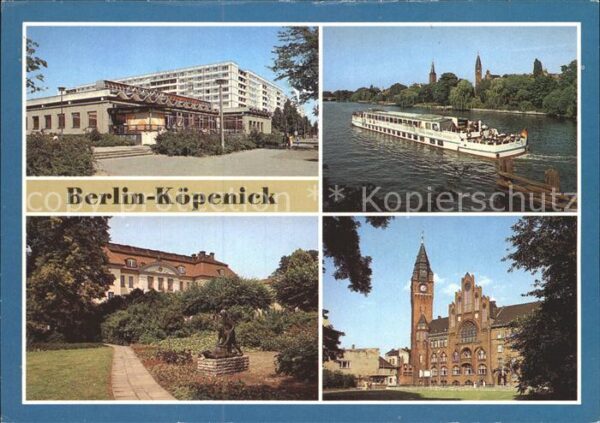 Koepenick Gaststätte Allende-Viertel Schlosspark