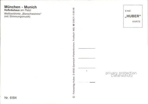 Muenchen Hofbräuhaus am Platz Bierschwemme – Bild 2