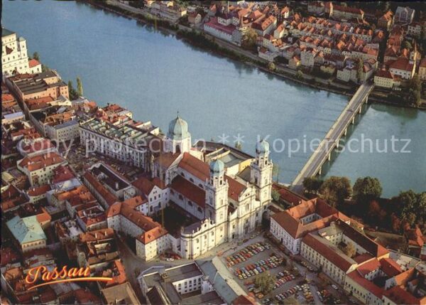 Passau Residenzplatz Dom Domplatz Innbrücke