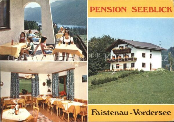 Faistenau Salzburg Pension Seeblick Vordersee