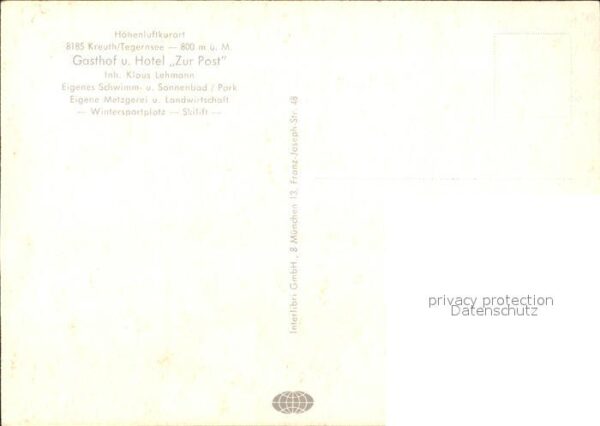 Kreuth Tegernsee Gasthof Hotel Zur Post – Bild 2