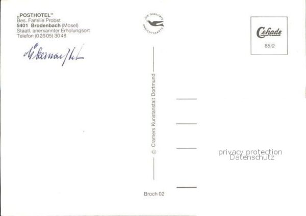Brodenbach Posthotel – Bild 2