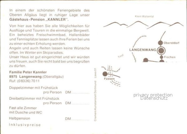 Langenwang Fischen Gästehaus Kannler – Bild 2