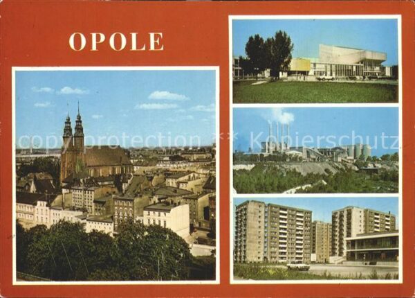 Opole Oppeln Oberschlesien Wiezy Piastowskiej Teatr