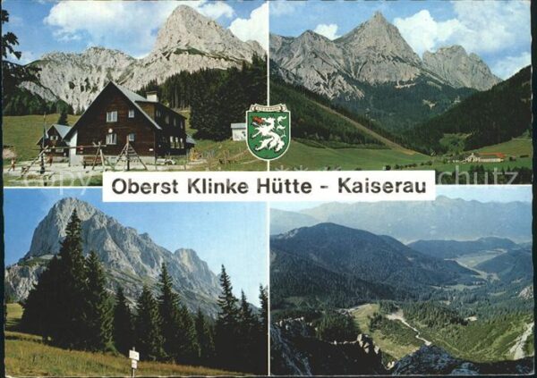 Oberst-Klinke-Huette  Kaiserau Kalbling Reichenstein Kalbling