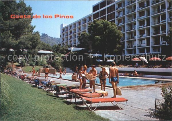 Mallorca Costa de los Pinos Schwimmbad Hotel