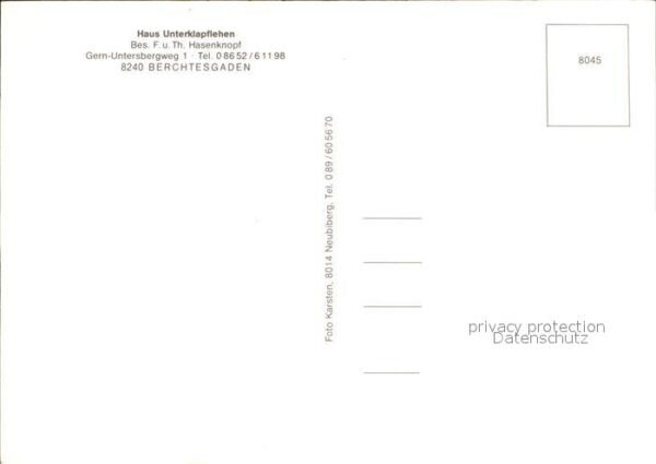 Berchtesgaden Haus Unterklapflehen – Bild 2
