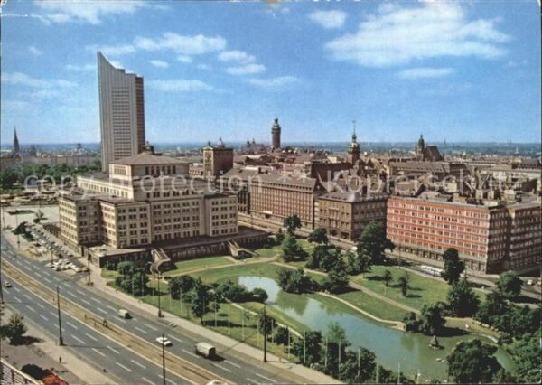 Leipzig Oper Hochhaus Karl-Marx-Universität