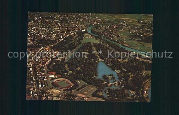Kassel Fliegeraufnahme Karlsaue