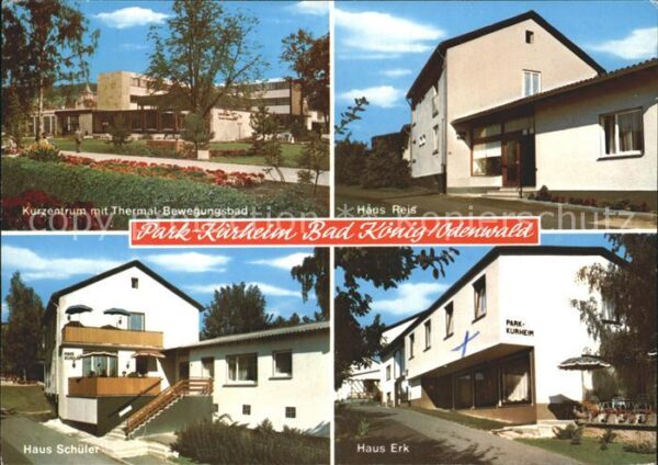 Bad Koenig Odenwald Kurzentrum Thermal-Bewegungsbad Haus Re