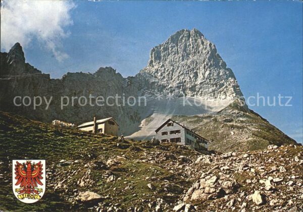 Lamsenjochhuette Lamsenspitze