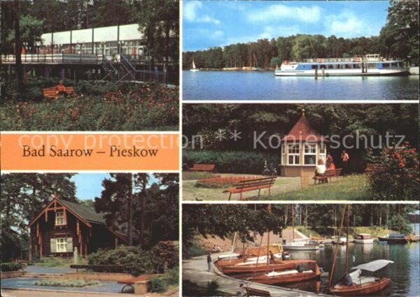 Pieskow Bad Saarow Maxim-Gorki-Gedenstätte Damfperanlegest
