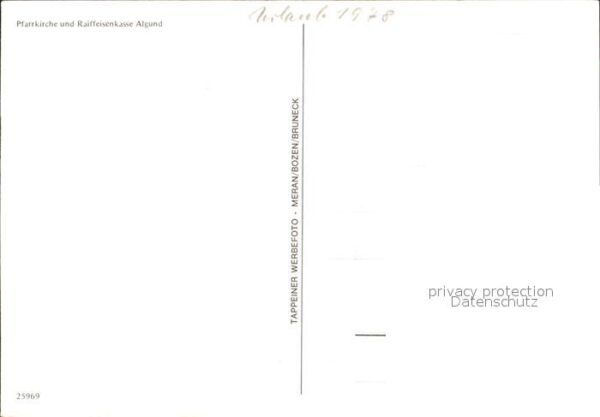 Algund Merano Pfarrkirche Raiffeisenkasse – Bild 2