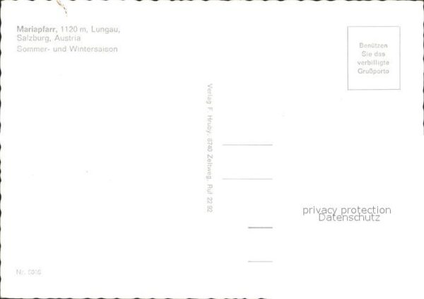 Mariapfarr Kirche Inneres – Bild 2
