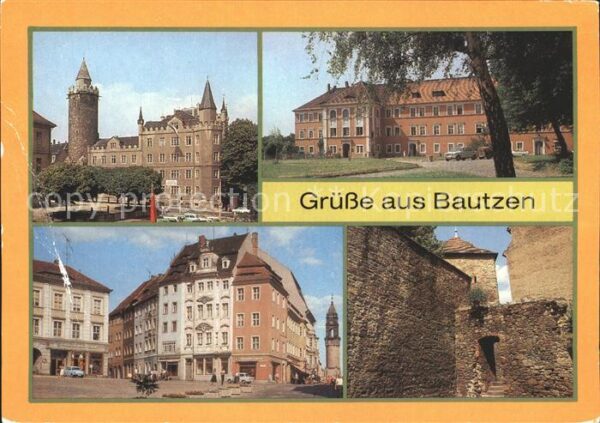 Bautzen Alte Kaserne Hauptmarkt Stadtmauer