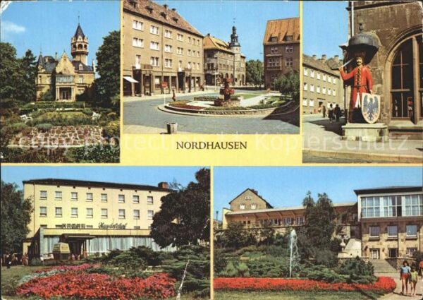 Nordhausen Thueringen Lutherplatz Roland Meyenburgmuseum