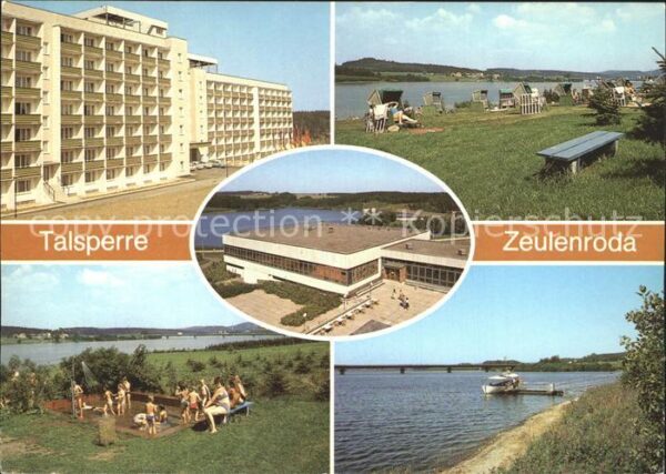 Zeulenroda-Triebes Talsperre FDGB Erholungsheim Strandbad